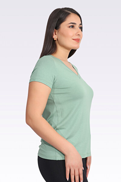 TOLGA SARAÇOĞLU 10978 ΝΕΡΟΠΡΑΣΙΝΟ ΜΠΛΟΥΖΑ ΜΕ ΛΟΥΡΑΚΙΑ ΜΕ ΚΟΝΤΟ ΜΑΝΙΚΙ