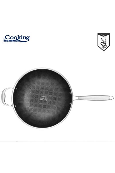 Heinner Heinner Wok Pánev HR-MRK-28W, 30x8,5 cm, TITANIUM3