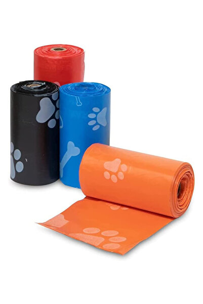 Pribor Kedi Köpek Dışkı Kaka Poşeti 4 Lü / Hazneli Kedi Kumu Küreği Içinde Uygundur