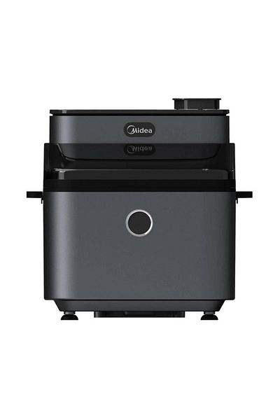 Midea Friteuz cu aer cald Midea MF-CY75A2, 1700W, 7.3L, Afiaj LED, Uscare, Tehnologie JuicyCrispy (Gri)
