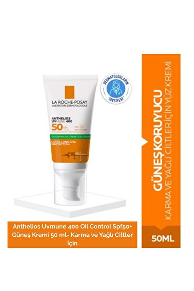La Roche Posay Anthelıos Uvmune 400 Spf 50 Güneş Koruyucu-50 ml