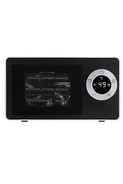 adler Incalzitor ceramic cu LCD Adler 7746, 1000 W, 2 trepte putere, Temporizator, Control tactil (Alb)