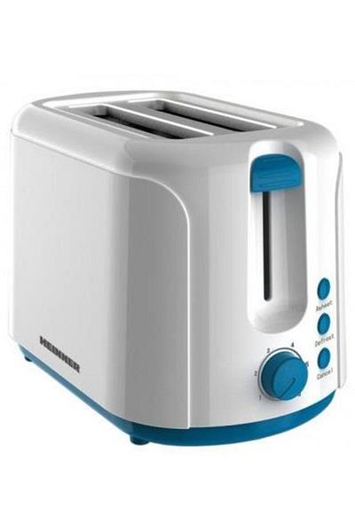 Heinner Heinner Charm TP-750BL Toaster, 2 slices, 750W (White-Blue)