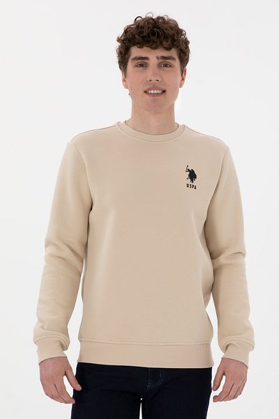 U.S. Polo Assn. Men's Stone Sweatshirt 50292596 -Vr049