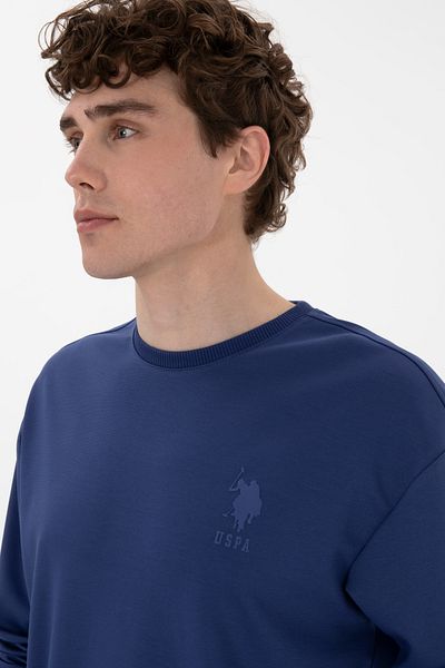 U.S. Polo Assn. Men's Light Navy Blue Sweatshirt 50300048 -Vr059