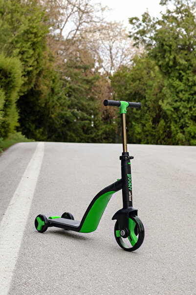 POZART Boony Scooter Bisiklete Dönüşebilir 2-8 Yaş Arası Uygun 50kilo Kapasite