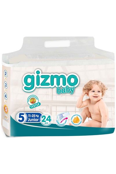 Gizmo Baby Diaper - Junior 11-25 kg 5 Size 24
