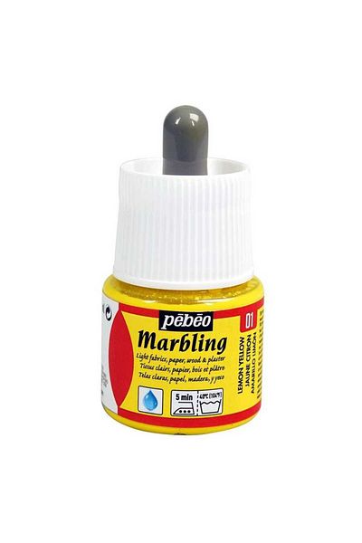 Pebeo Marbling Ebru Paint 45ml Bottle - 13001 Lemon Yellow