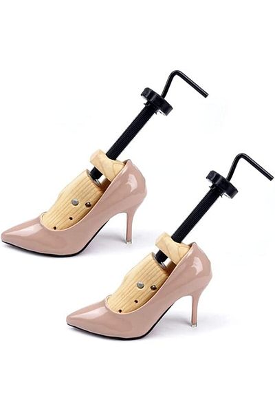 COOYA Wooden Shoe Stretcher, Adjustable Shoe Trees for Men and Women Wood Shoe Shaper Expander