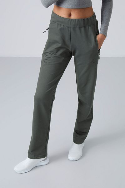 TOMMY LIFE Çağla Comfortable Form Classic Leg Women's Sweatpants with Zipper Pocket - 94195