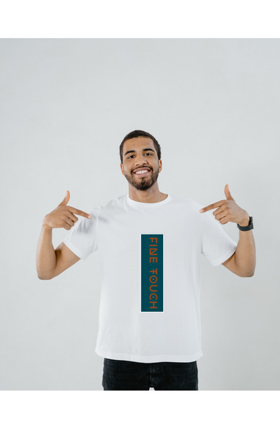 Fine Touch Short Sleeve Comfort Basic Skin Friendly, Breathable, Printed T-Sh...