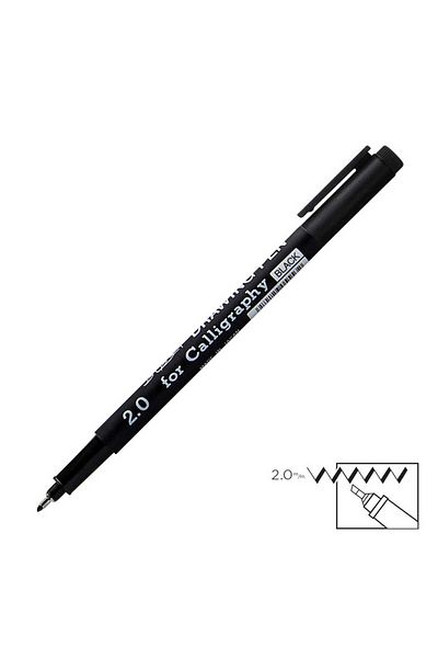 Snowman Black Calligraphy Pen 2.0