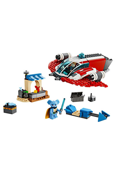 LEGO ®   Star Wars: Young Jedi Adventures Crimson Firehawk ™   75384 - 4+ Toy Construction Set (136 Pieces)