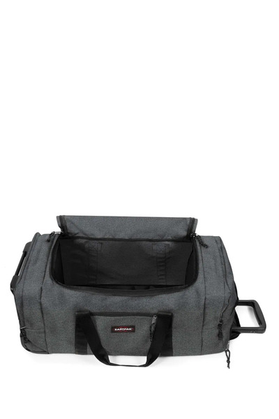 Eastpak Μαύρη τσάντα ταξιδιού μαύρο τζιν με ρόδες Leatherface M Eastpak