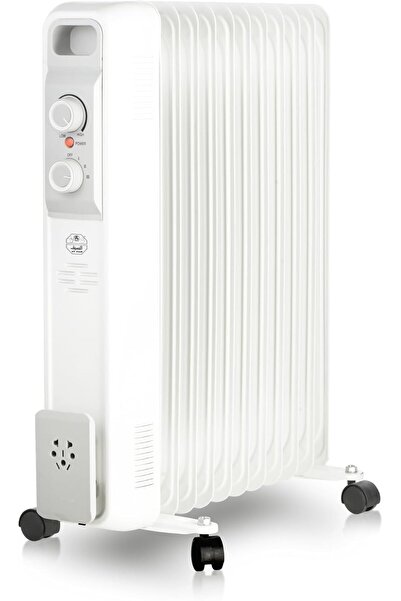 ALSAIF Electric Oil Heater 2500W, 11 Fins, Adjustable Thermostat - Al Saif