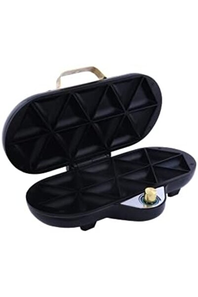 ALSAIF Electric Samosa Maker , 1300w, Black/gold