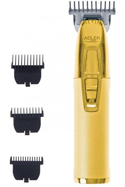 adler Trimmer profesional multifunctional Adler AD 2836g, 100 W, Autonomie 120 minute (Auriu)