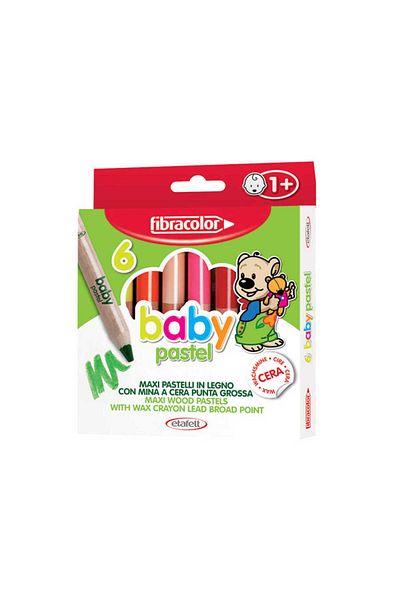 Fibracolor Baby Pastel 6 Colors