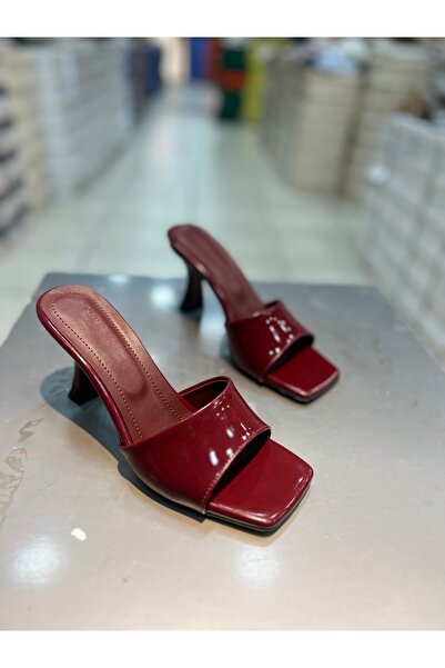 Hacıoğlu Ayakkabı Papuci de damă eleganti cu toc subțire Serrace