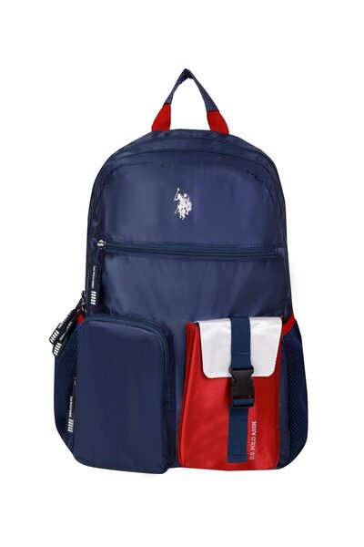 U.S. Polo Assn. يو اس بولو. أسن. حقيبة مدرسية للجنسين PLCAN24034