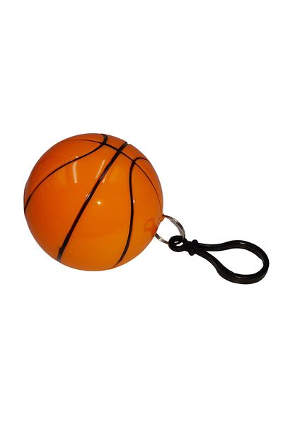 Depox Raincoat, Basketball Poncho, One Size, Plastic, Orange