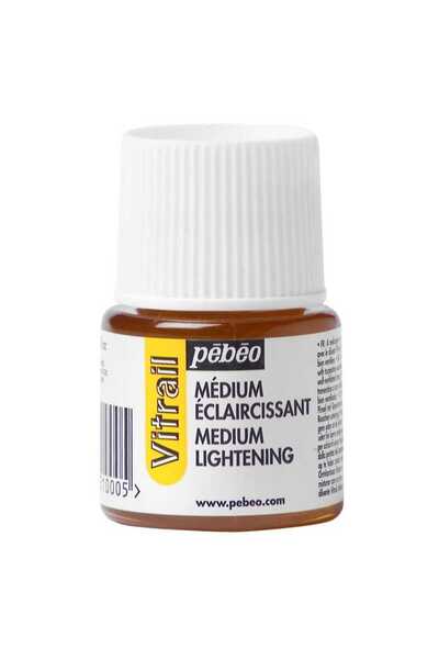 Pebeo Vitrail Solvent Bazlı Cam Boya Renk Açıcı 45ml Şişe