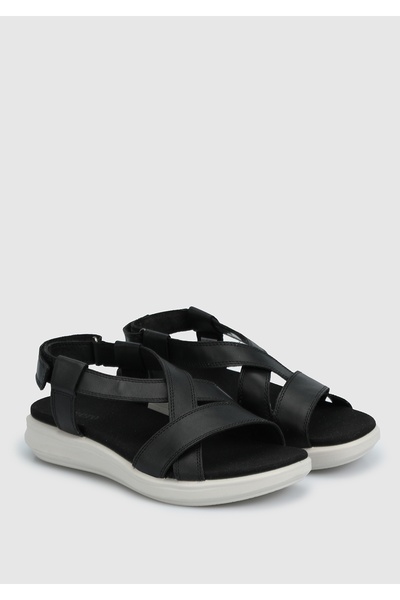 Legero Women's Black Nappa Ella Sandals