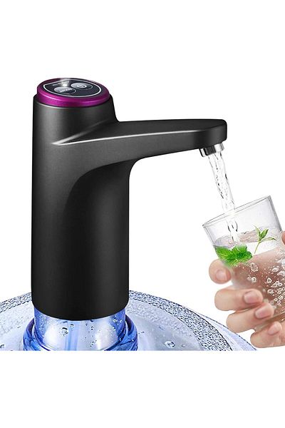 AWH USB Electric Water Bottle Pump for 5 Gallon, Portable & Automatic Assorted Colors