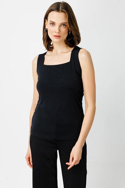 ON Fashi Square Collar Meriva Tank Top