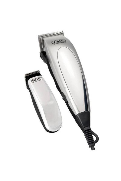 Wahl WAHL HomePro Deluxe Hair Clipper, 20 mm, Self-Sharpening, Steel Blades, 8 Accessories, Grey