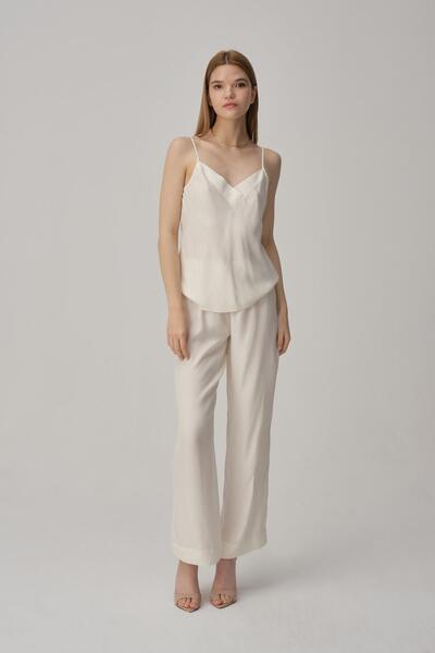 Pierre Cardin Kimonolu Kadın Pijama Takımı - Lx.25236 Ivory