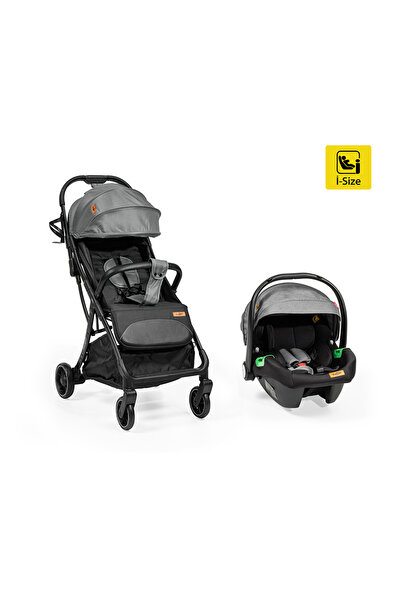 Baby2Go 2540 Toyger T/S Travel Pusetli Kabin Bebek Arabası Gri