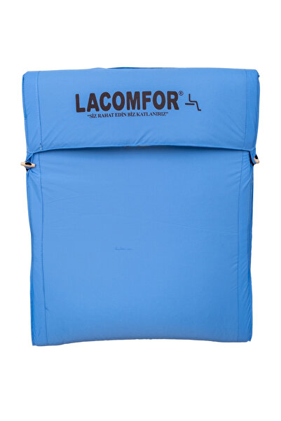 Lacomfor Katlanabilir Plaj Şezlongu | Sırt Destekli, Su Geçirmez, Cepli Minder Tasarımı