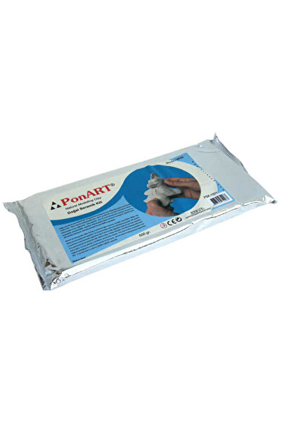 Ponart طين سيراميك 500 جرام أبيض