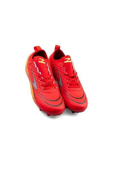 Valcor Red with Cleats Socks Ay08