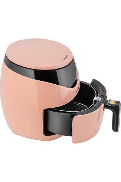 Daewoo Friteuza fara ulei Daewoo DAF2000 AirFryer, 1500 W, 3.6l, 12 programe (Crem)