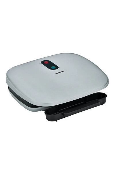 Heinner Gratar electric Heinner AriaGrill HEG-F1000SL, 1000W; placi fixe turnate 27 X 23 cm