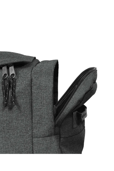 Eastpak Μαύρη τσάντα ταξιδιού μαύρο τζιν με ρόδες Leatherface M Eastpak