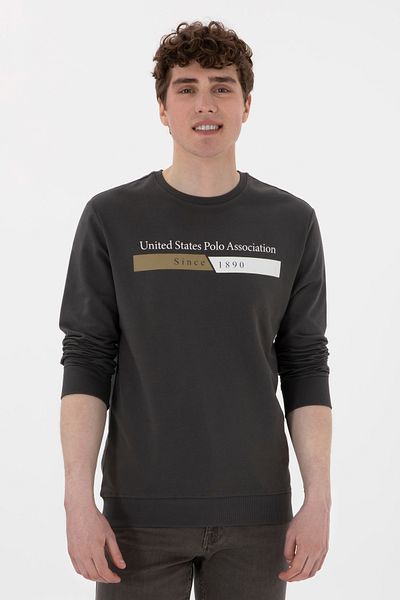 U.S. Polo Assn. Men's Anthracite Sweatshirt 50290009 -Vr006