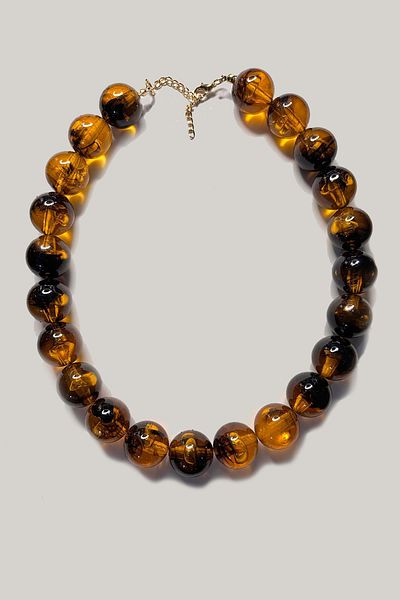 New Obsessions Women's Necklace with Big Beads - 20mm Beads