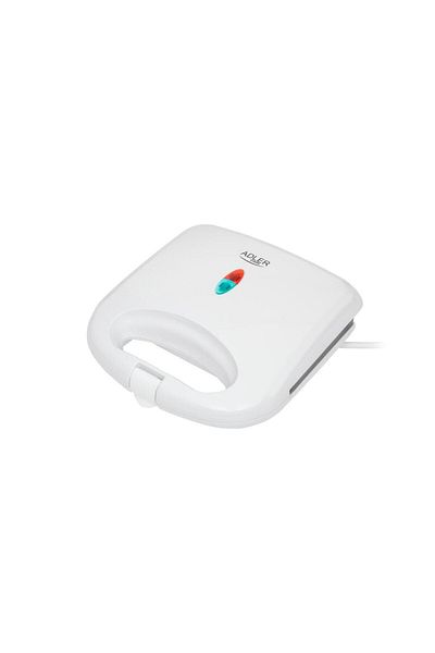 adler Sandwich-maker Adler AD301, 750W, 4 sandwich-uri triunghiulare, placi antiadezive