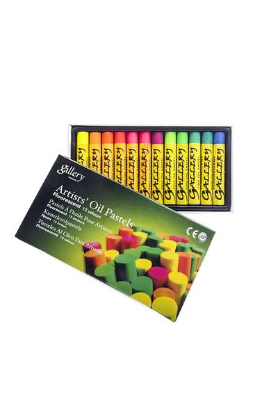 Mungyo 12 Pieces Phosphorescent Oil Pastel Cardboard Box