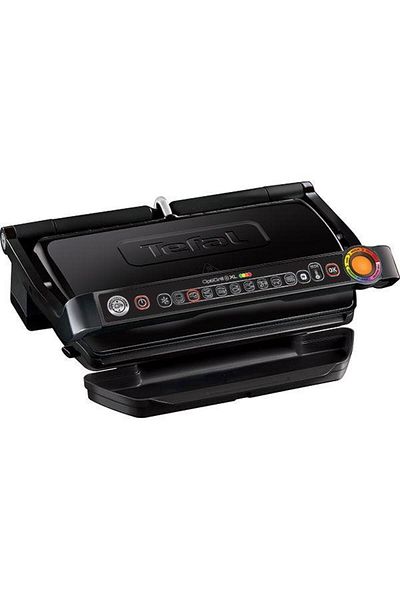 TEFAL Gratar electric Tefal OptiGrill + XL GC722834, 2000 W, 9 programe, Indicator gatire, Senzor automat