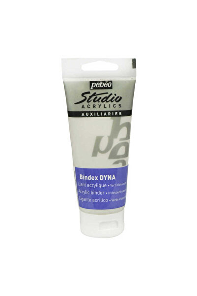 Pebeo Akrilik Bindex Dyna Parlak Yapıştırıcı - Binder - Yeşil Renk 100ml Tüp