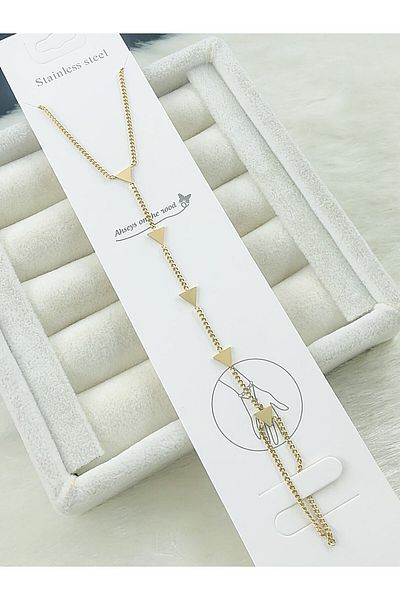 DS DİAMONDSHOP Triangle Model Steel Şahmeran New Season Byşhm- 202504791