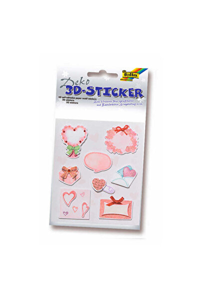 Folia Set de autocolante cu motive din hârtie 3d 1
