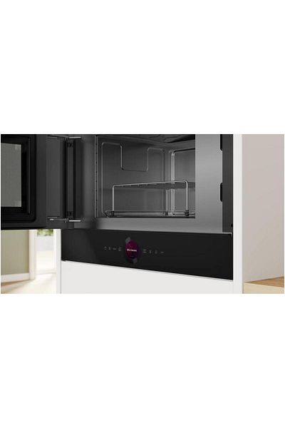 Bosch Cuptor cu microunde incorporabil Bosch BEL7321B1, 21 l, 900 W, AutoPilot 10, Control digital