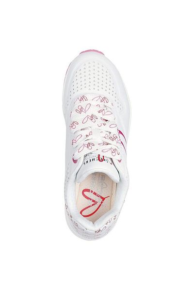 SKECHERS Tenisky Skechers Uno - Twin Hearts, Bílé, Dámské