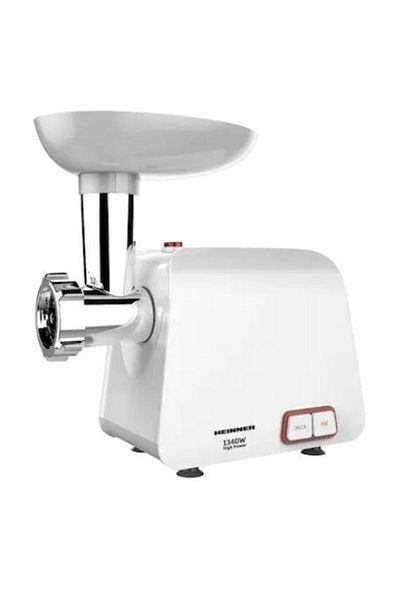 Heinner Masina de tocat carne Heinner MG-1340WH, 1340 W, 1.2 kg/min (Alb)