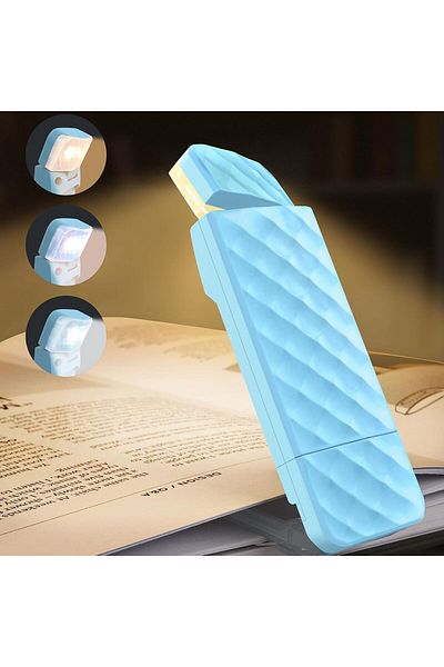 COOYA Book Reading Light, USB Rechargeable Book Light for Reading in Bed, 30-min Timer
